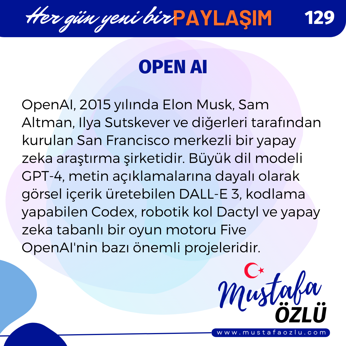 Open AI - Mustafa ÖZLÜ