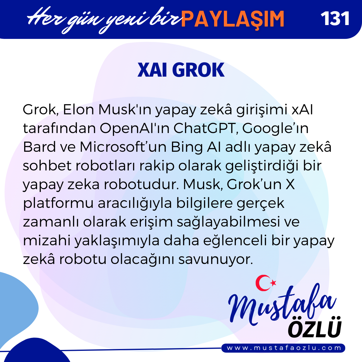 xAI Grok - Mustafa ÖZLÜ