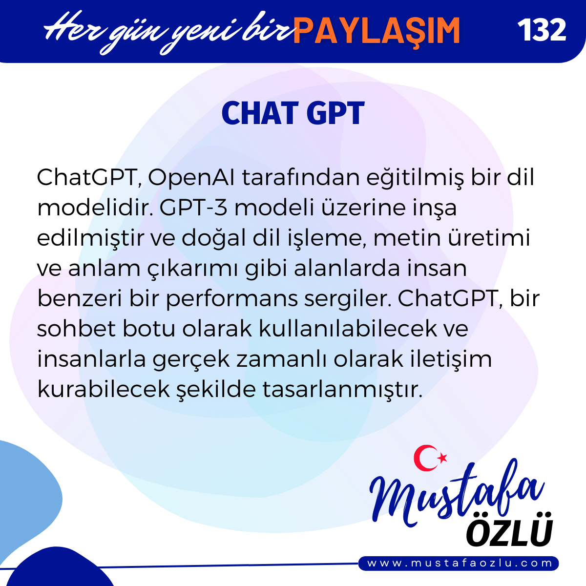 Chat GPT - Mustafa ÖZLÜ