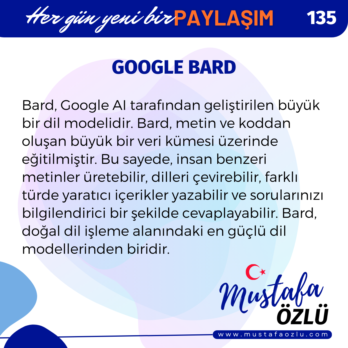 Google Bard - Mustafa ÖZLÜ