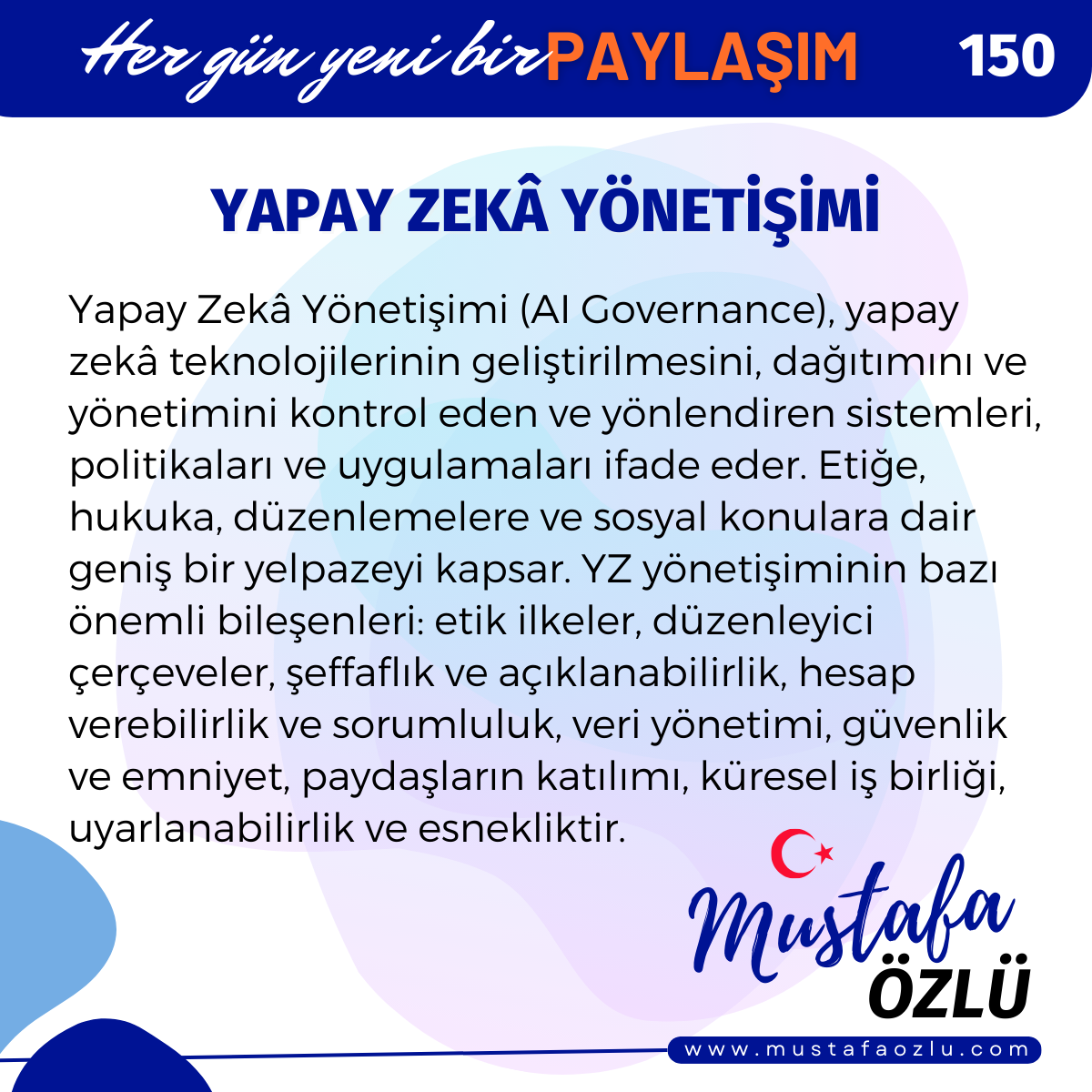 Yapay Zekâ Yönetişimi - Mustafa ÖZLÜ