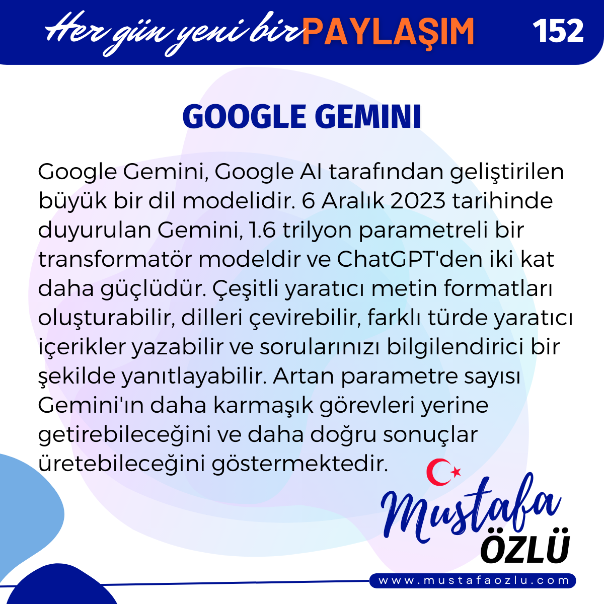 Google Gemini - Mustafa ÖZLÜ