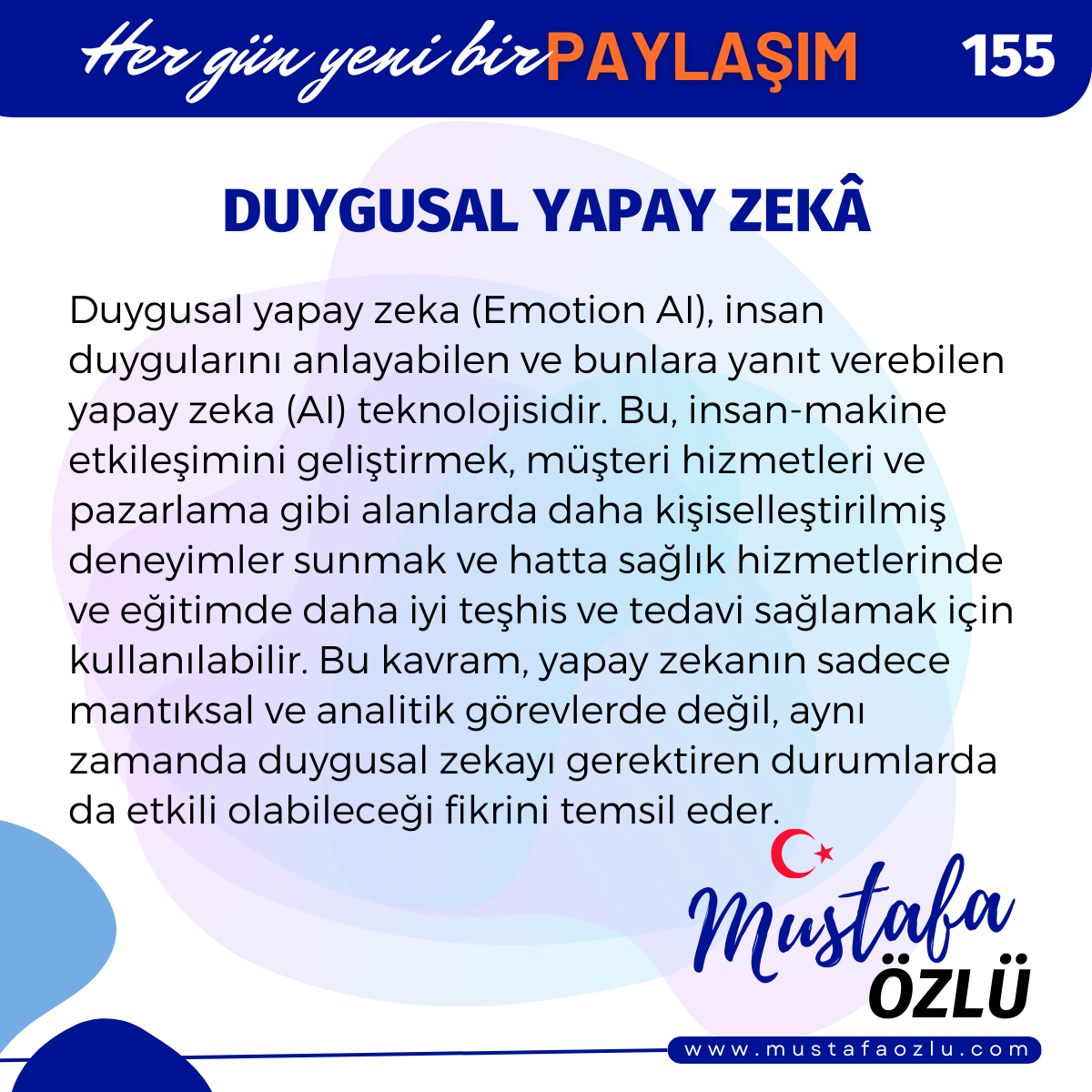 Duygusal Yapay Zekâ - Mustafa ÖZLÜ