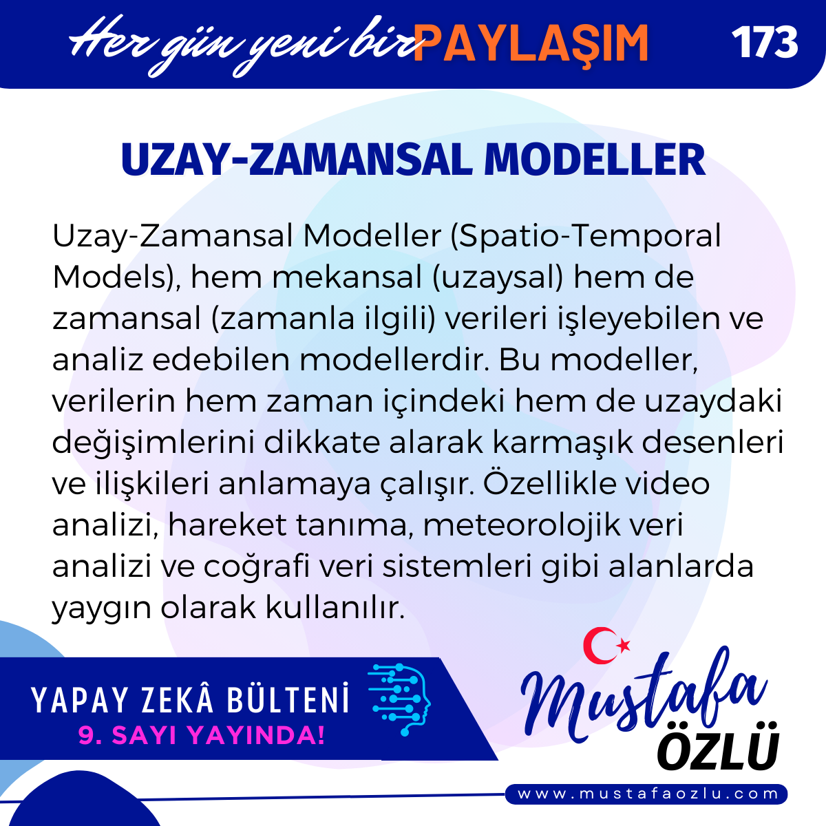 Uzay-Zamansal Modeller - Mustafa ÖZLÜ