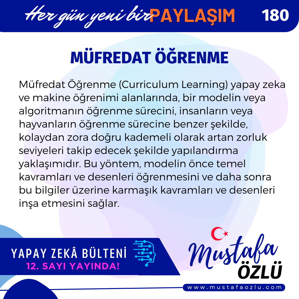 Müfredat Öğrenme - Mustafa ÖZLÜ