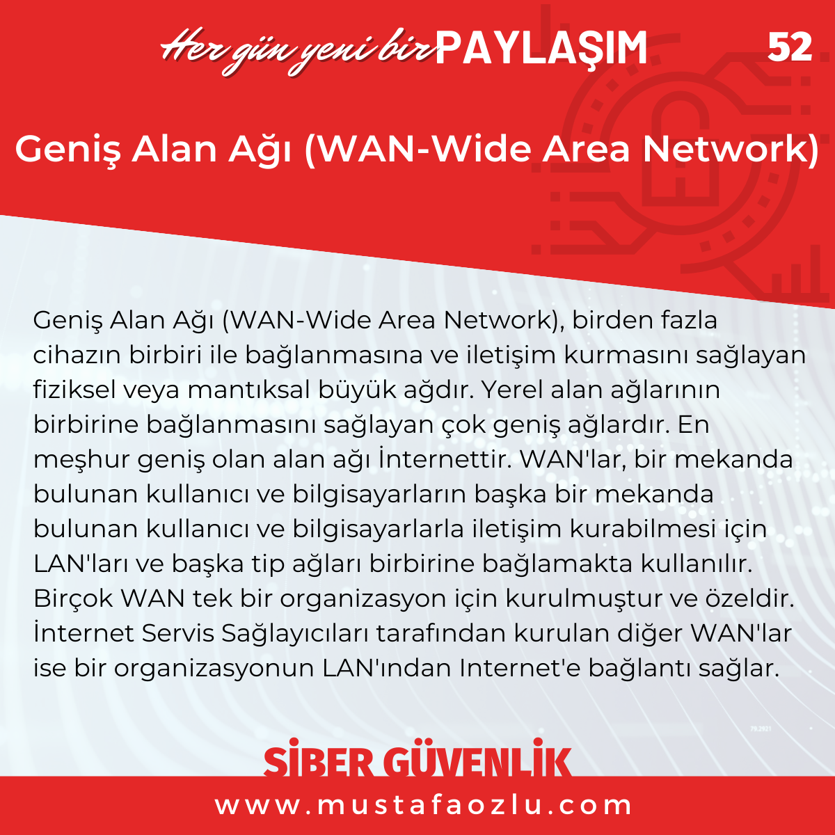 Geniş Alan Ağı (WAN-Wide Area Network) - Mustafa ÖZLÜ