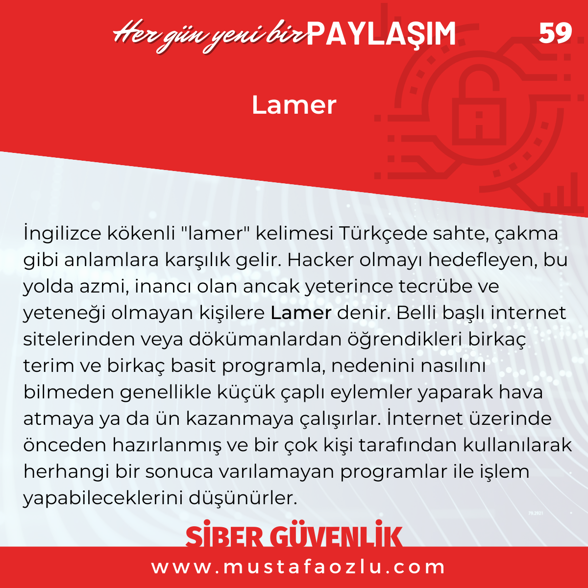 Lamer - Mustafa ÖZLÜ