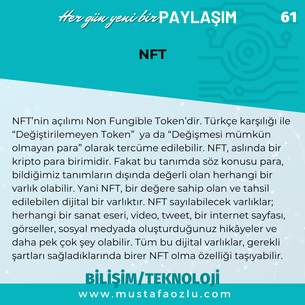 NFT - Mustafa ÖZLÜ