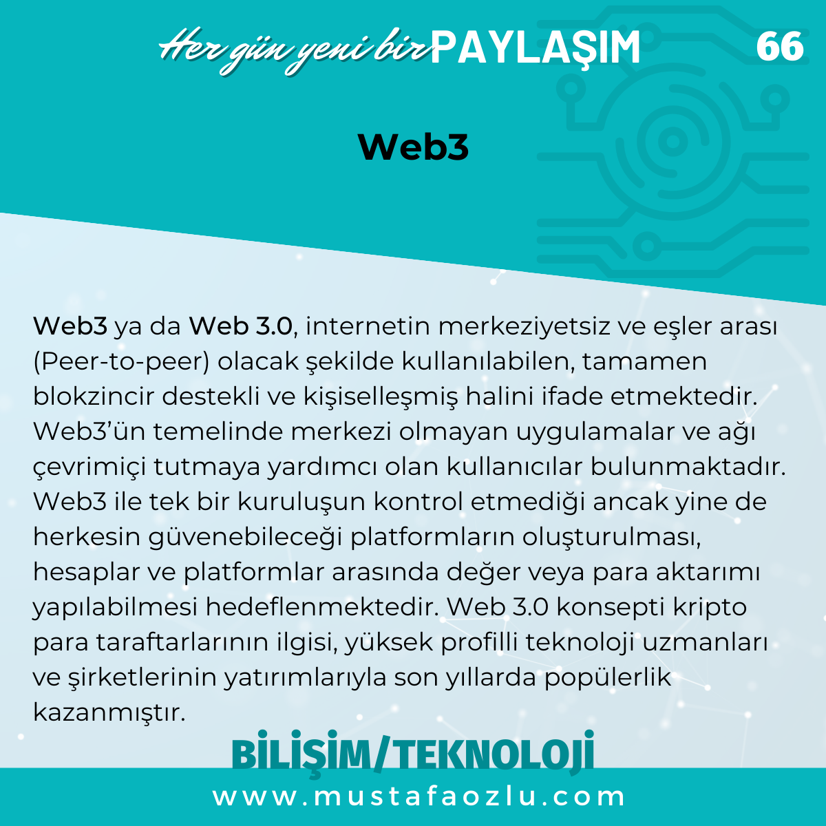 Web3 - Mustafa ÖZLÜ