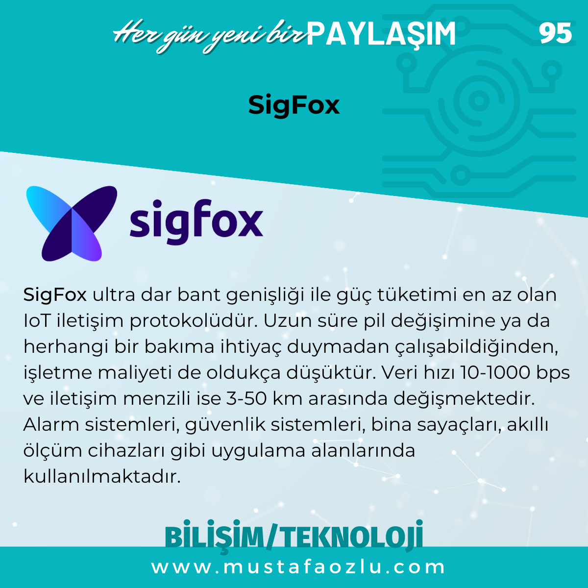 SigFox - Mustafa ÖZLÜ